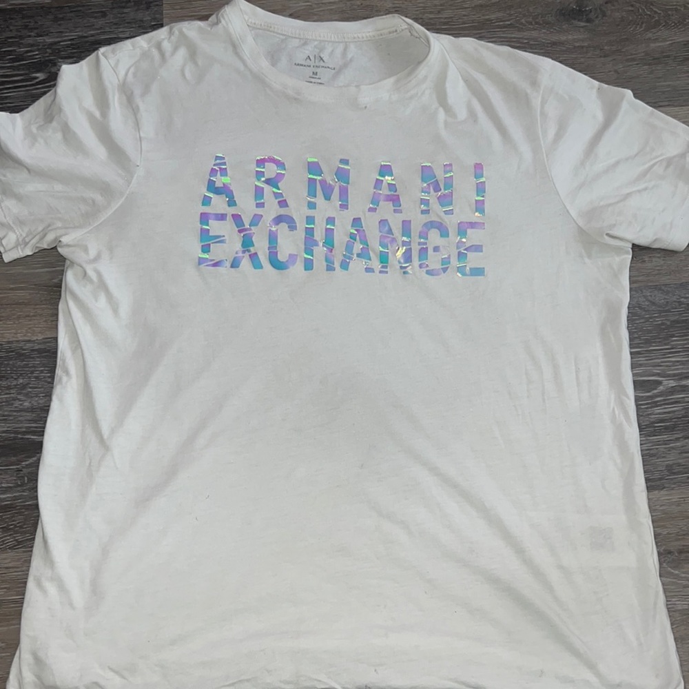 Armani Exchange Iridescent Logo